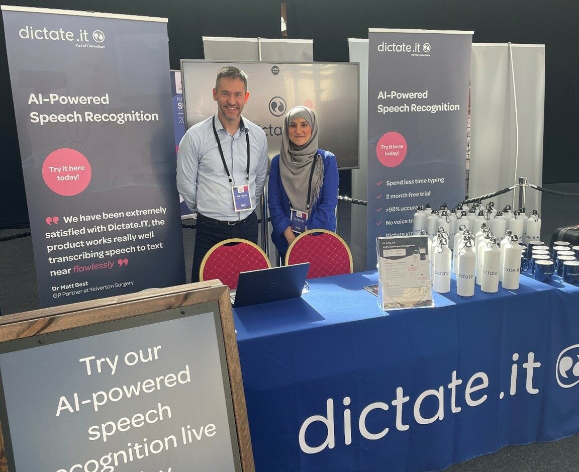 Dictate.IT staff at Future Health Summit